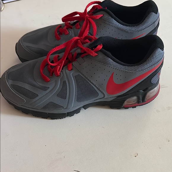 Nike Other - Nike Red and Gray Running Shoes AIR MAX